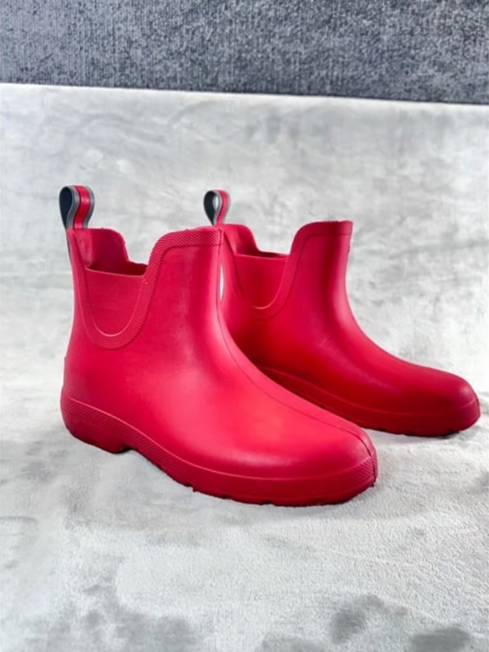 Totes Red Ankle Rain Boots